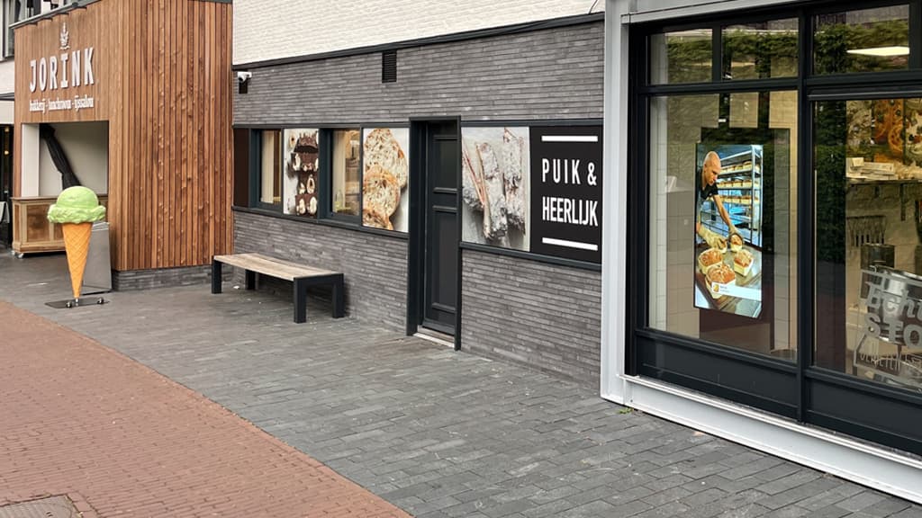 Narrowcasting op locatie bij Digicasting-klant