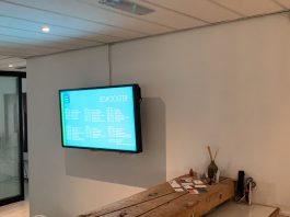 007-Digicasting-Narrowcasting-Digital-Signage Yogastudio - Zwolle