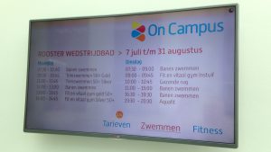 022-Digicasting-Narrowcasting-Digital-Signage Windesheim / On Campus - Zwolle